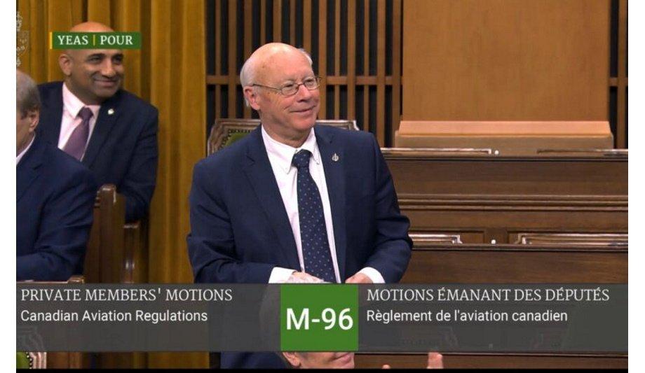 IAFF Celebrates MPs Adopting M-96 Motion - Call On The Canadian Government To Strengthen Airport Firefighting Regulations