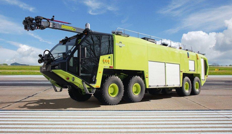 Oshkosh ARFF Vehicles Enhance MSP Fire Safety