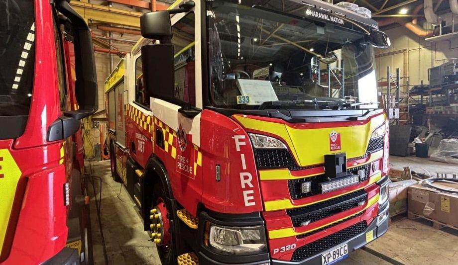 New Fire Truck Boosts Safety At Rosemeadow Station