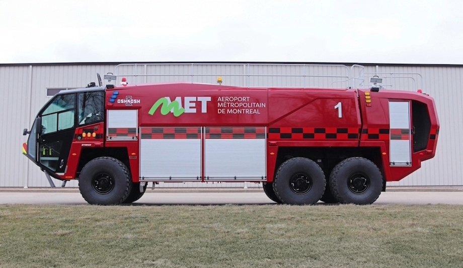 Oshkosh ARFF Vehicles Enhance MET Airport Safety