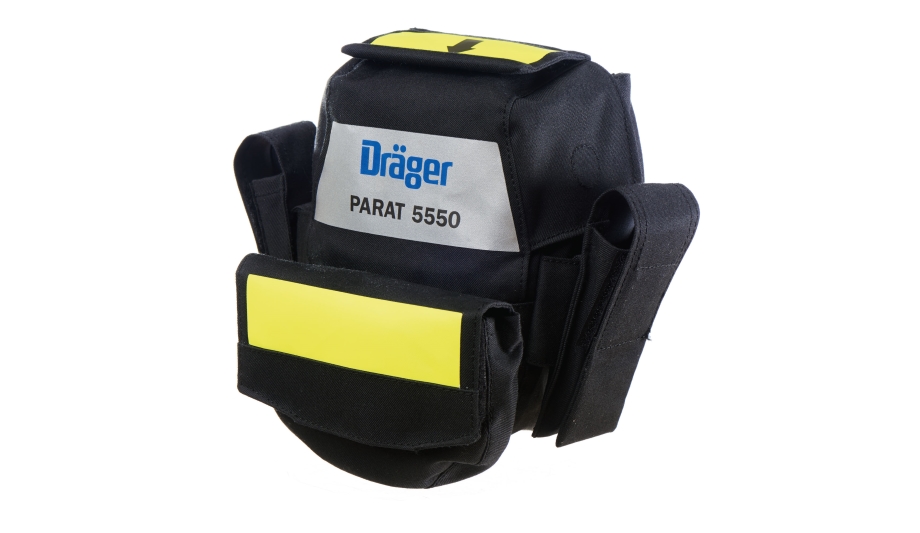 Fire Escape Hood Parat 5500 Now Available In A Flame-retardant Holster As Variant PARAT 5550