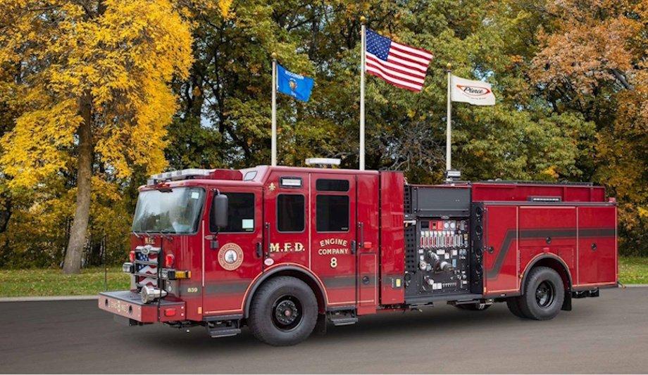 Pierce Volterra Electric Pumper For Madison Fire