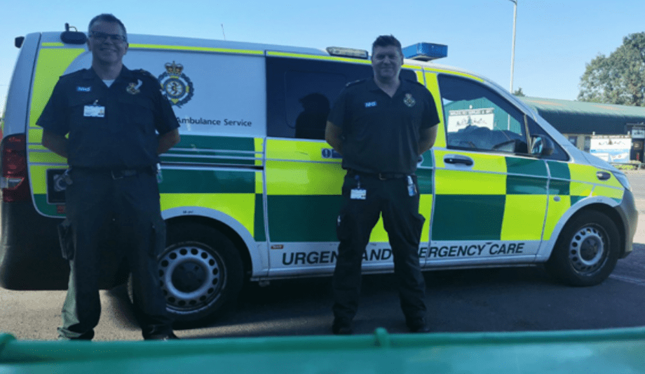 Norfolk Paramedics From EEAST Praised For Bravery In Face Of Flat Fire