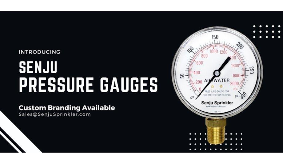 Pressure Gauges With UL And FM Approvals For Fire Systems