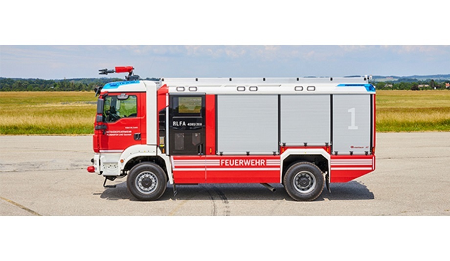 Linz Airport Takes Delivery Of Rosenbauer AT And PANTHERs Aircraft Rescue And Firefighting Vehicles