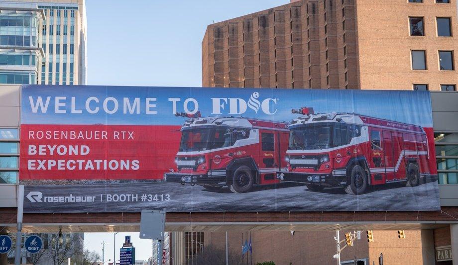 Rosenbauer Fire Apparatus At FDIC International 2025 Expo
