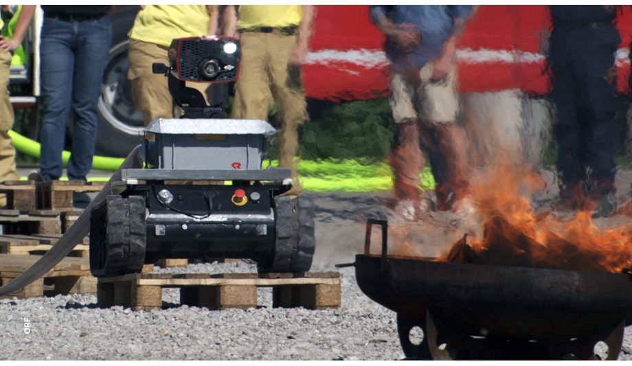 Rosenbauer Fire Service Robot Competes For The Title Of “Austria’s Best Firefighter”