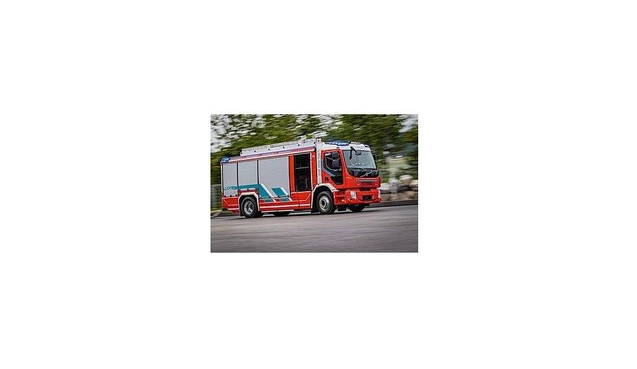 Rosenbauer Presents The First AT Electric At Interschutz 2022