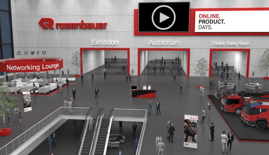 Rosenbauer Online Product Days Presentation At Virtual Trade Fair