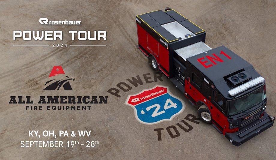 Power Tour 2024: Rosenbauer's Fire Trucks In Action
