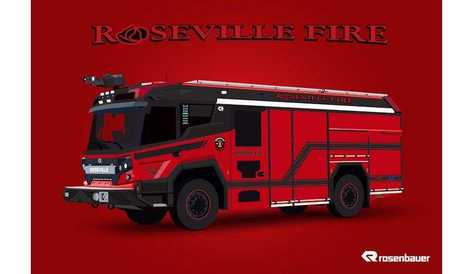 Pioneering The Way: Roseville, MN Embraces Innovation With Rosenbauer RTX Electric Fire Engine