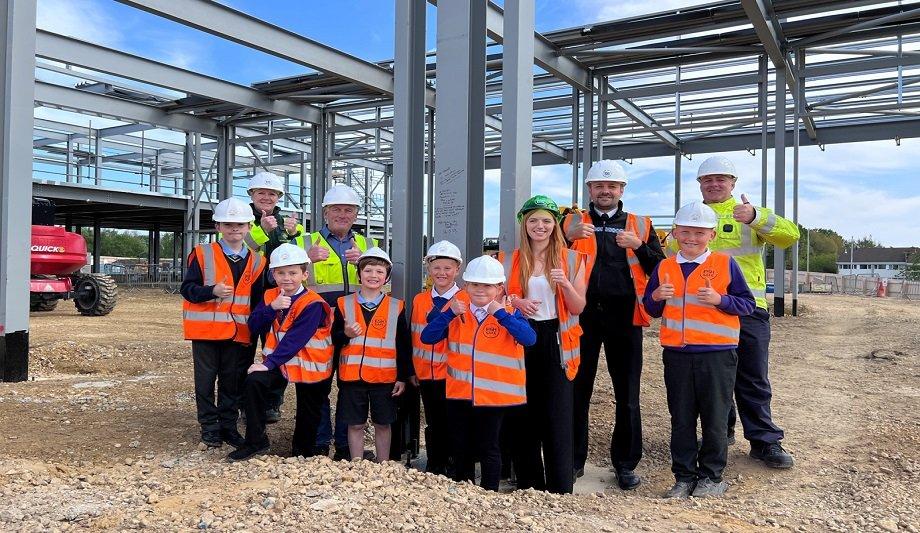Steel Signing Event Marks Milestone At Eco-Friendly Community Tri-Station