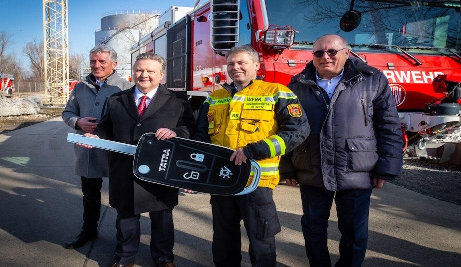 Tatra Force 4x4 Water Tenders For Vienna Fire