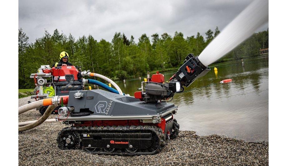 Rosenbauer: The Firefighting Robot For All Operations