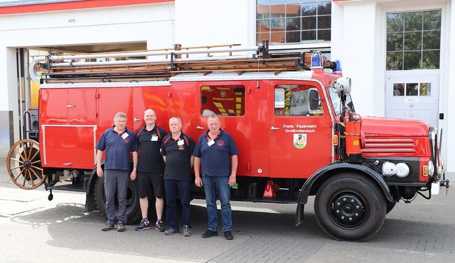 The LF 16 Fire Truck Returns To The Factory Hall Of The Former VEB Feuerlöschgerätewerk Luckenwalde