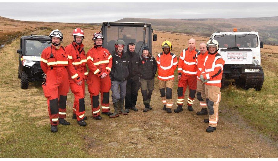 Training Takes Place Amidst Fears Of More Moorland Fires