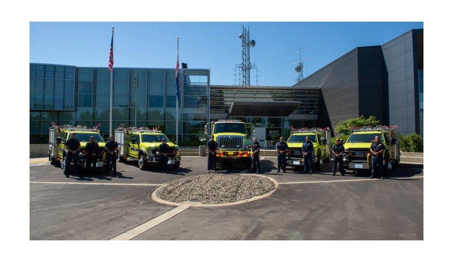 Cal OES Deploys Ten New Fire Engines To Protect Communities And Save Lives