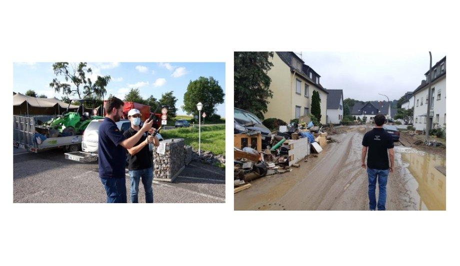 Télécoms Sans Frontières (TSF) And Inmarsat Deploy Resources To Germany To Aid In Rescue Efforts For Flood Victims