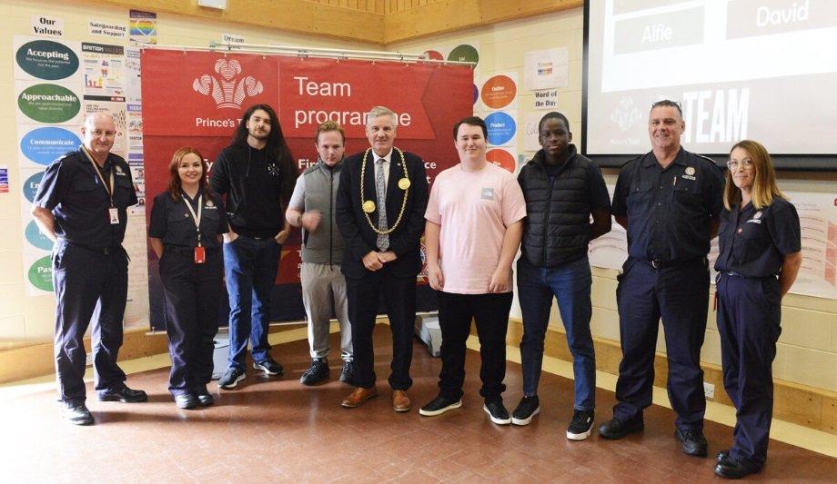 Tyne And Wear Fire And Rescue Service Are Rewarded For Their Commitment To Helping Young People