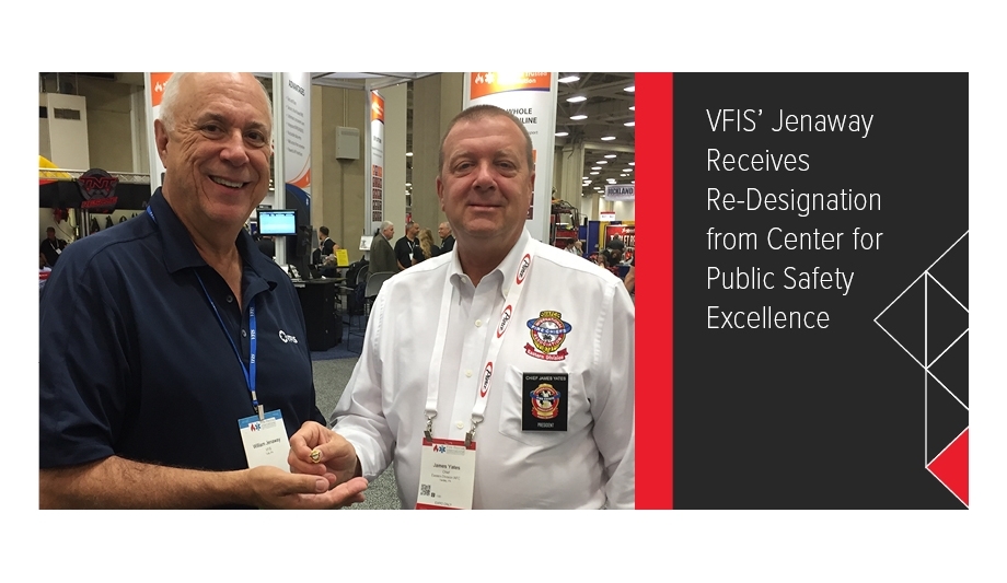 VFIS Bill Jenaway Receives ReDesignation At IAFC Conference Fire news