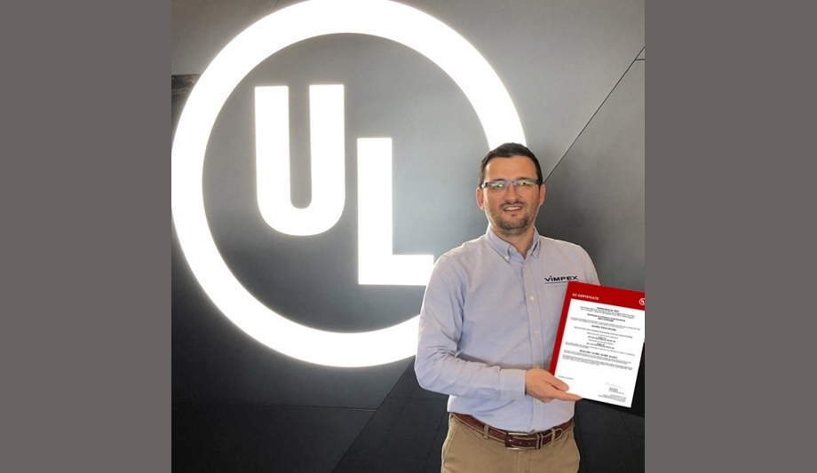 Vimpex’s Identifire TriTone Sounder Receives Certification From UL Laboratories