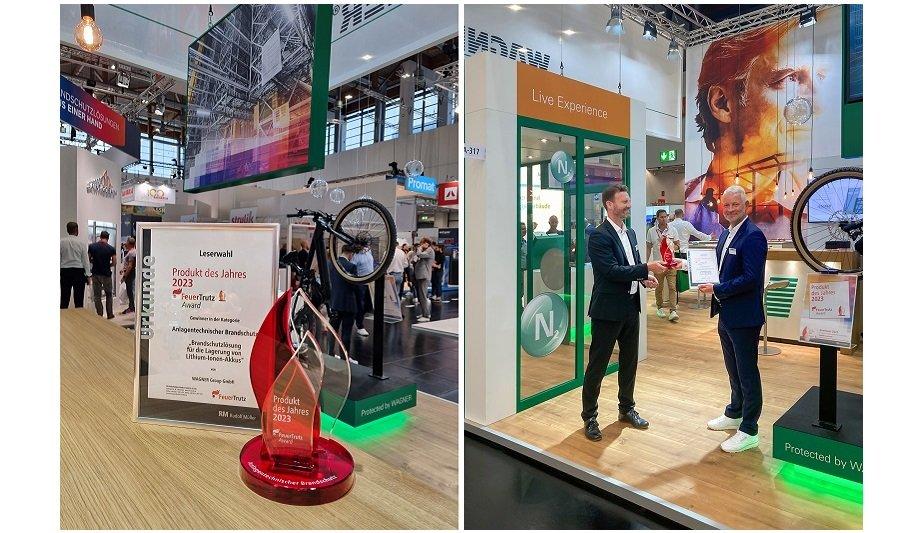 WAGNER Is Honored With The FeuerTrutz Award In The Category "Plant Engineering Fire Protection"