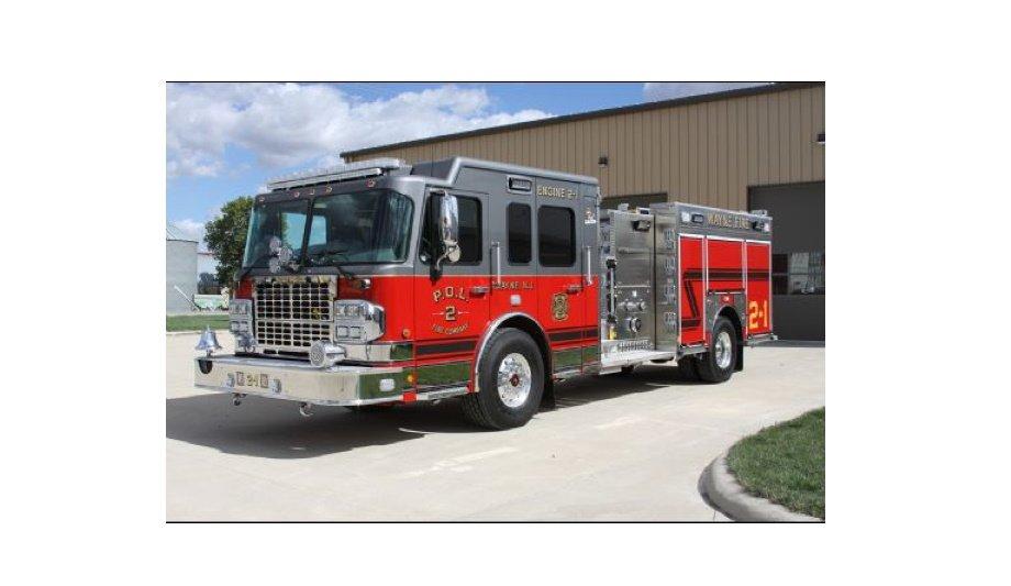 Wayne Fire Department Gets Delivery Of New And Fully Customized Toyne Pumper For Emergency Services
