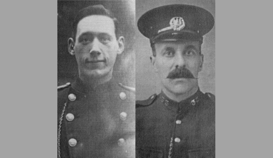 West Midlands Fire Service Commemorates Deaths Of Two Firefighters Lost 100 Years On