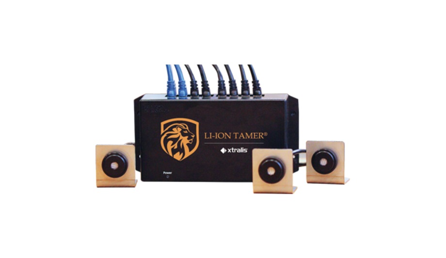 Xtralis Unveils The Li-Ion Tamer Lithium Ion Battery Rack Monitoring System For Effective Gas Leak Detection