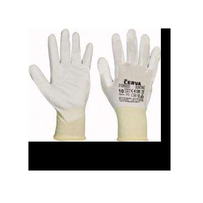Cervinka 01080005 White nylon protective gloves