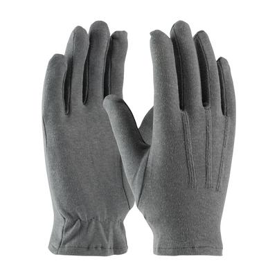 Protective Industrial Products 130-100GM 100% Cotton Dress Glove with Raised Stitching on Back - Open Cuff