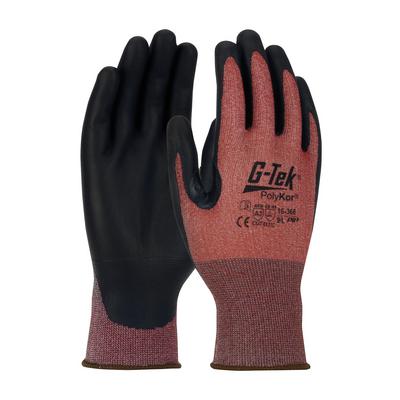Protective Industrial Products 16-368 Seamless Knit PolyKor® X7™ Blended Glove with NeoFoam® Coated Palm & Fingers - Touchscreen Compatible