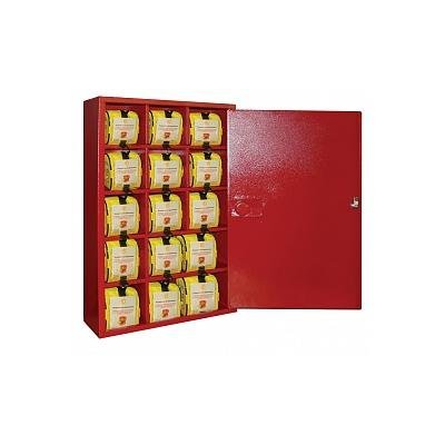 Pozhtechnika 616-02 Safety cabinet -15 cells (red)
