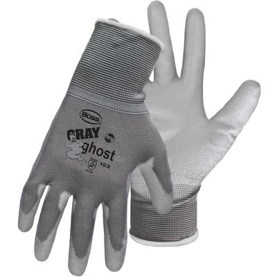 Protective Industrial Products 1PU3000 Seamless Knit Nylon Glove with Polyurethane Grip - Medium Weight