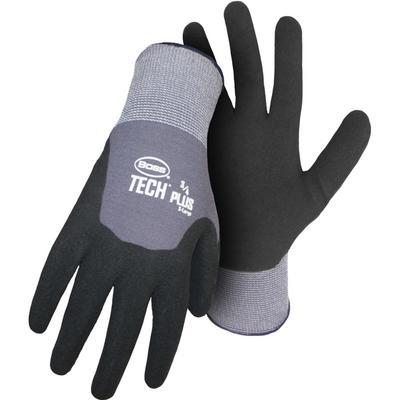Protective Industrial Products 1UH7835 Seamless Knit Nylon/Spandex Glove with Nitrile/Polyurethane Coated Foam Grip on Palm, Fingers & Knuckles