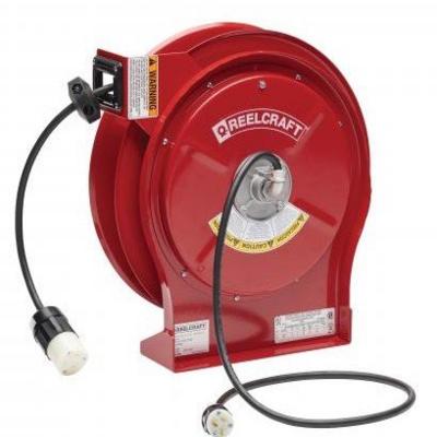 L 5550 123 3B – 12/3 50 ft. Premium Duty Single Receptacle Power Cord Reel