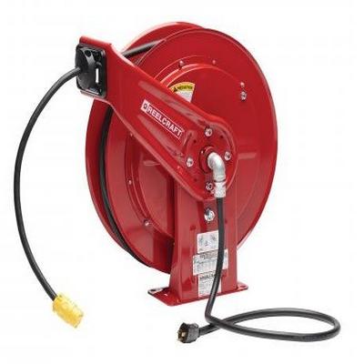 L 70100 123 3 – 12/3 100 ft. Heavy Duty Single Receptacle Power Cord Reel