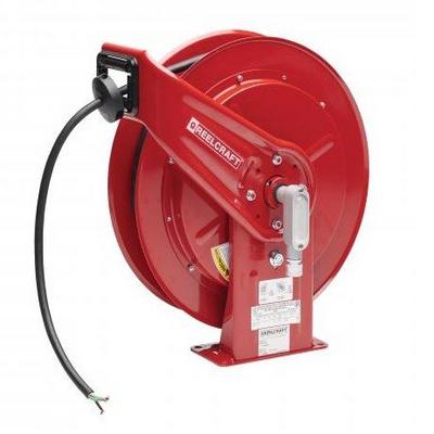 L 70100 124 X – 12/4 100 ft. Heavy Duty Flying Lead Power Cord Reel