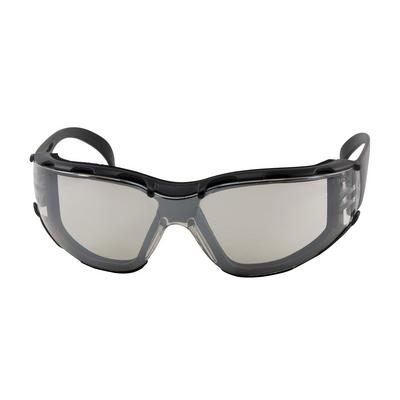 Protective Industrial Products 250-01-F022 Rimless Safety Glasses with Black Temple, I/O Lens, Foam Padding and Anti-Scratch / Anti-Fog Coating