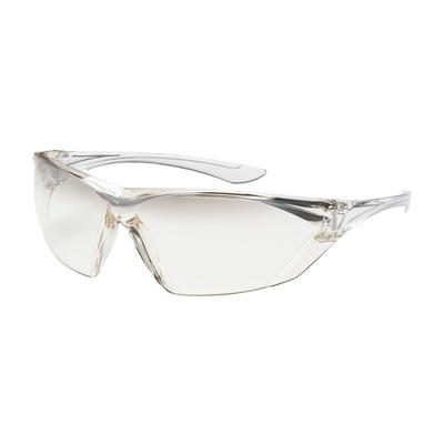 Protective Industrial Products 250-31-0031 Rimless Safety Glasses with Clear Temple, Gradient Lens and Anti-Scratch / Anti-Fog Coating