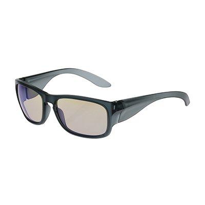 Protective Industrial Products 250-57-0020 Full Frame Safety Glasses with Translucent Charcoal Frame, Clear Lens and Anti-Scratch / Anti-Fog Coating