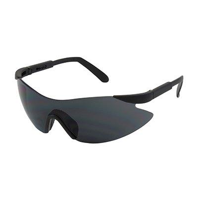 Protective Industrial Products 250-92-0021 Rimless Safety Glasses with Black Temple, Gray Lens and Anti-Scratch Coating