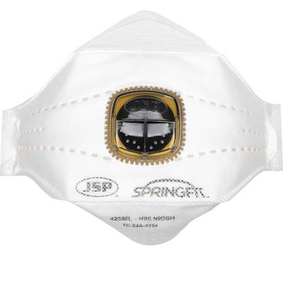 Protective Industrial Products 272-RPD425N95 Premium N95 Flat Fold Disposable Respirator with Valve - 10 Pack