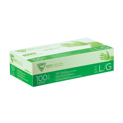 Protective Industrial Products 2745 Food Grade Disposable Vinyl Glove, Powder Free - 3 Mil