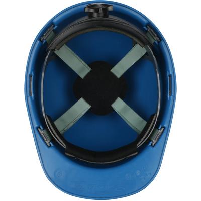 Protective Industrial Products 280-HP851R Cap Style Smooth Dome Hard Hat with Nylon/Fiber Resin Shell, 4-Point Textile Suspension and Swing Wheel-Ratchet Adjustment