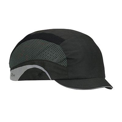 Protective Industrial Products 282-AEM130 Lightweight Baseball Style Bump Cap with HDPE Protective Liner and Adjustable Back - Micro Brim