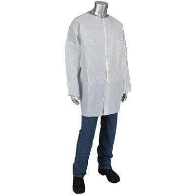 Protective Industrial Products 3718 PosiWear UB - Lab Coat with No Pockets