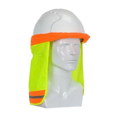 Protective Industrial Products 396-700FR FR Treated Hi-Vis Hard Hat Neck Shade