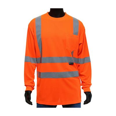 Protective Industrial Products 47409 ANSI Type R Class 3 Long Sleeve T-Shirt