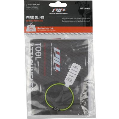Protective Industrial Products 533-100802 Wire Sling with Screw Gate - 3 lbs. maximum load limit - Retail Packaged